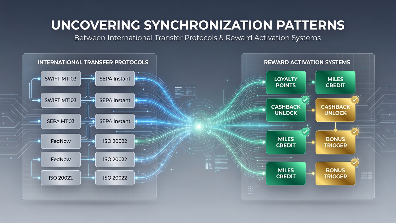 Data visualization of reward activation timing relative to international transfer confirmations